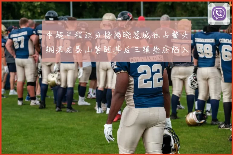 中超半程积分榜揭晓蓉城独占鳌头铜梁龙泰山紧随其后三镇垫底陷入困境